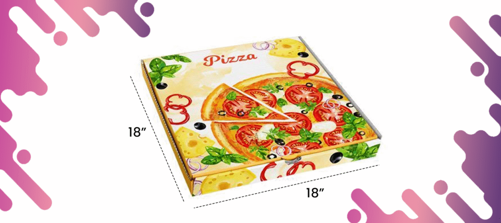 How to Create 18 Inches Pizza Box