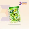 children’s breakfast cereal box featuring friendly frog mascot